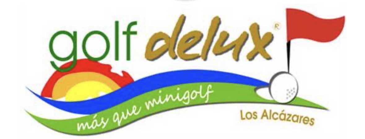 Golf Delux Los Alcázares logo — más que minigolf